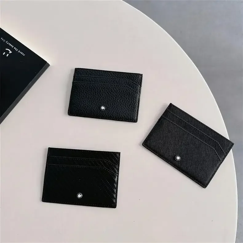 الراقية الأعمال SLE بطاقة الرجال 100% جلد طبيعي سليم حاملي بطاقات الائتمان حافظة بطاقات الهوية محفظة رجالية حامل بطاقة محفظة صغيرة #1