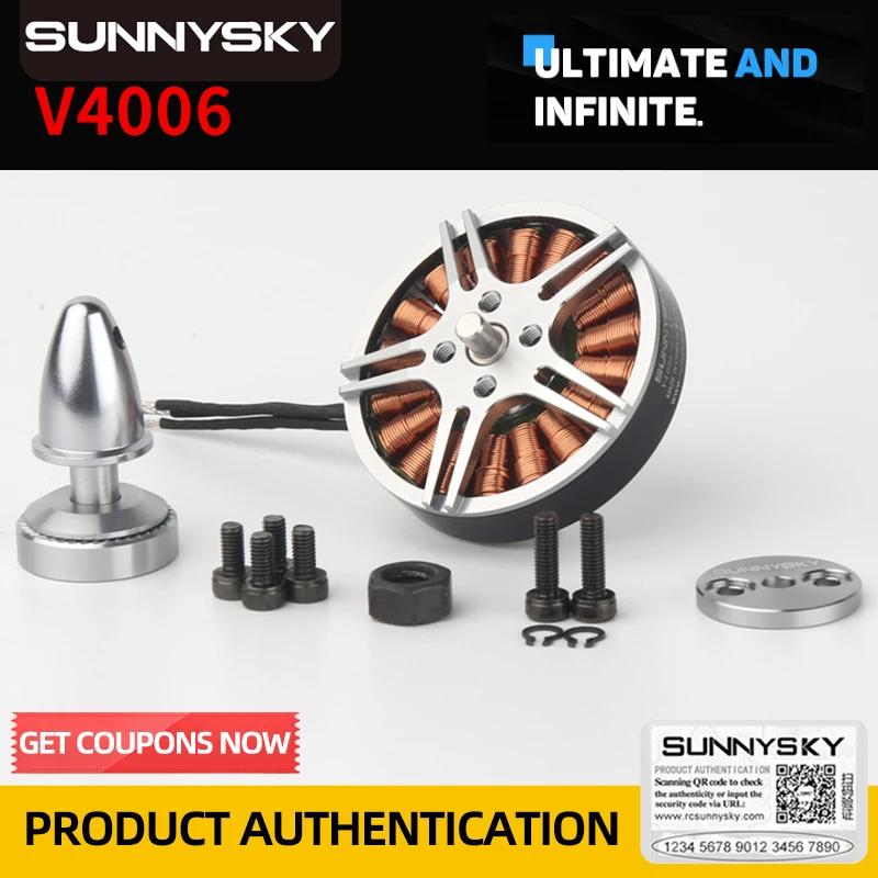 Original SUNNYSKY V4006 KV320 KV380 KV740 Outrunner Brushless Motor for FPV Multicopter Quadcopter Drone