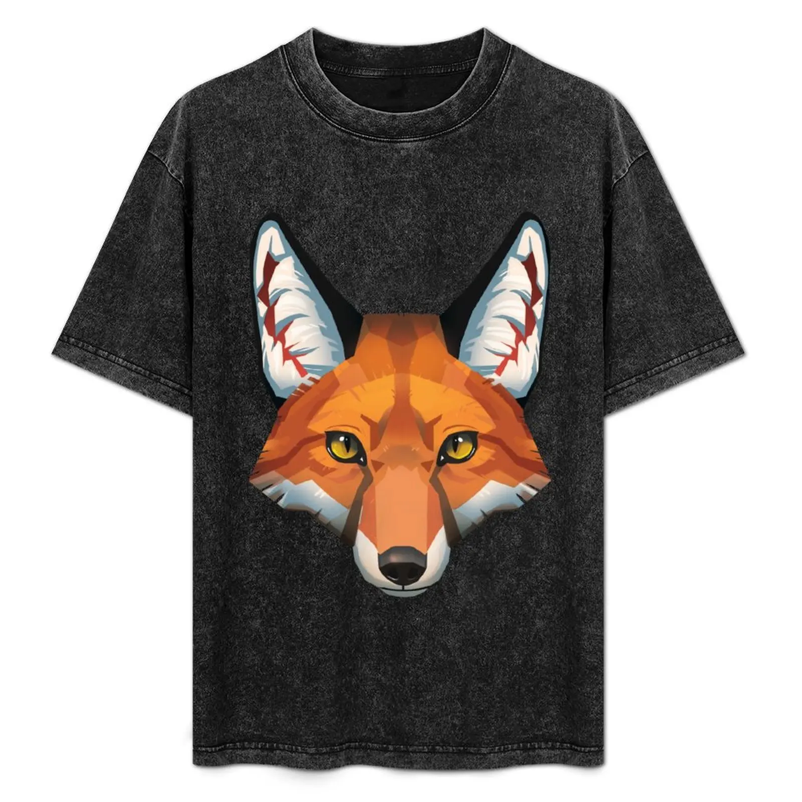 

Fox Face T-Shirt Anti-Perspiration Workout Top