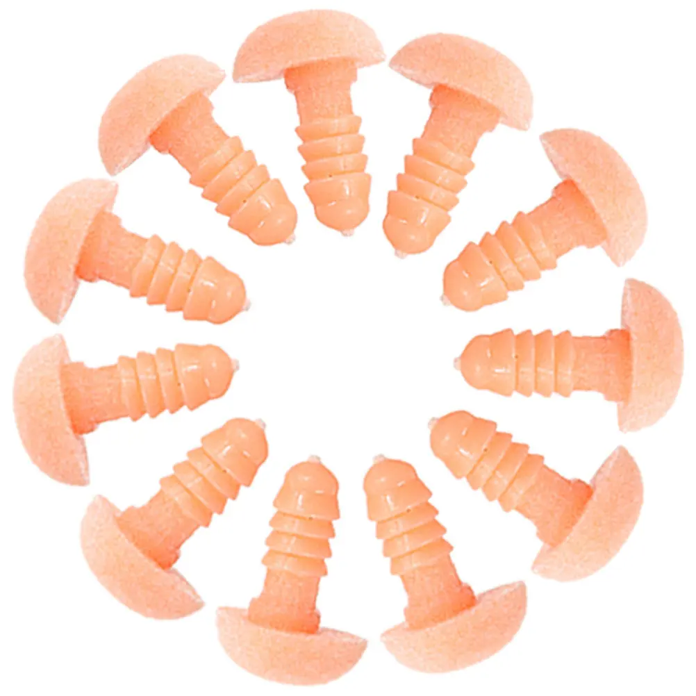 

20 шт. легких пластиковых носиков-сердечек для игрушек, сменные, для рукоделия, для вязания крючком, безопасные для мягких игрушек