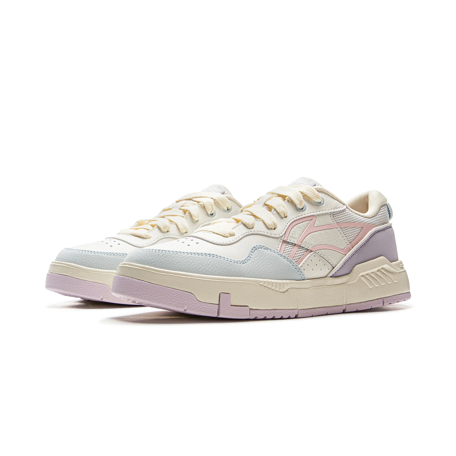 Li-Ning النساء المشتركة 80S نمط الحياة أحذية وسادة مزدوجة مريحة انتعاش لينة يمكن ارتداؤها بطانة كلاسيكية أحذية رياضية كاجوال AGCV208