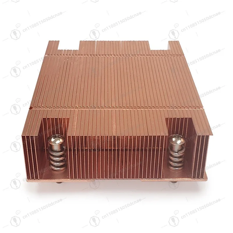 1U AM4 AM5 Server CPU Cooler Pure Copper Vapor Chamber Heatsink ITX Silent Fan A46