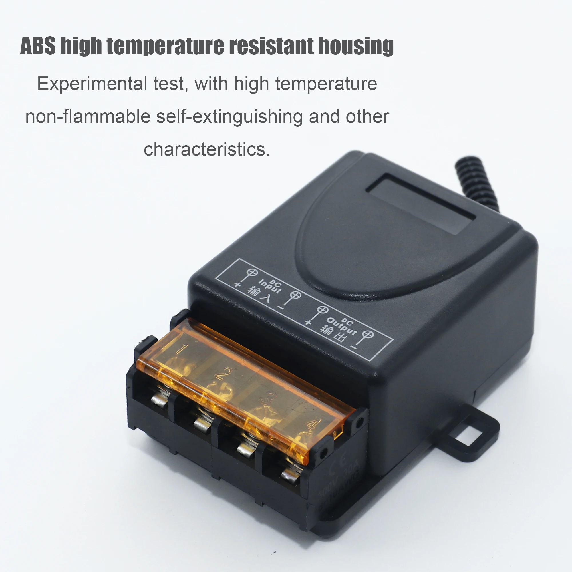Multi‑Pack DC 9V‑72V Single Channel 433MHz Wireless Remote Control Switch Heavy‑Duty RF Relay For LED Light Motor Water Pump