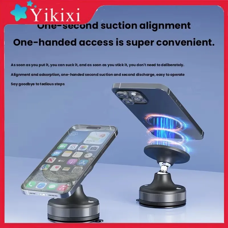 

Universal Vacuum Magnetic Suction Cup For Car Phone Holder Swivel Stand Double-sided Suction Cup For Vacuum Swivel Mobile Stand