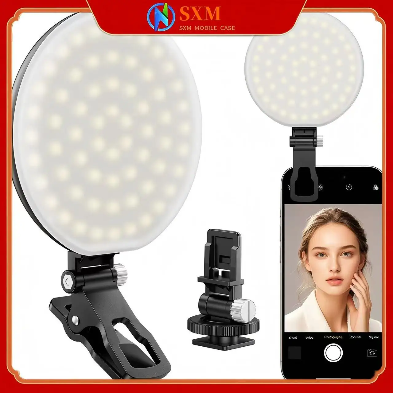 

Live shooting, selfie light artifact, portable beauty light, anchor photography light, and light