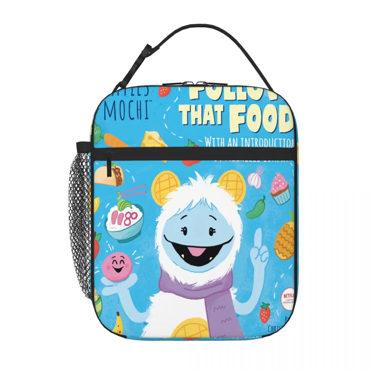 Hot Sale Waffles And Mochi Picnic Style Food Cooler Bag Daily Outdoor Lunch Box Bag