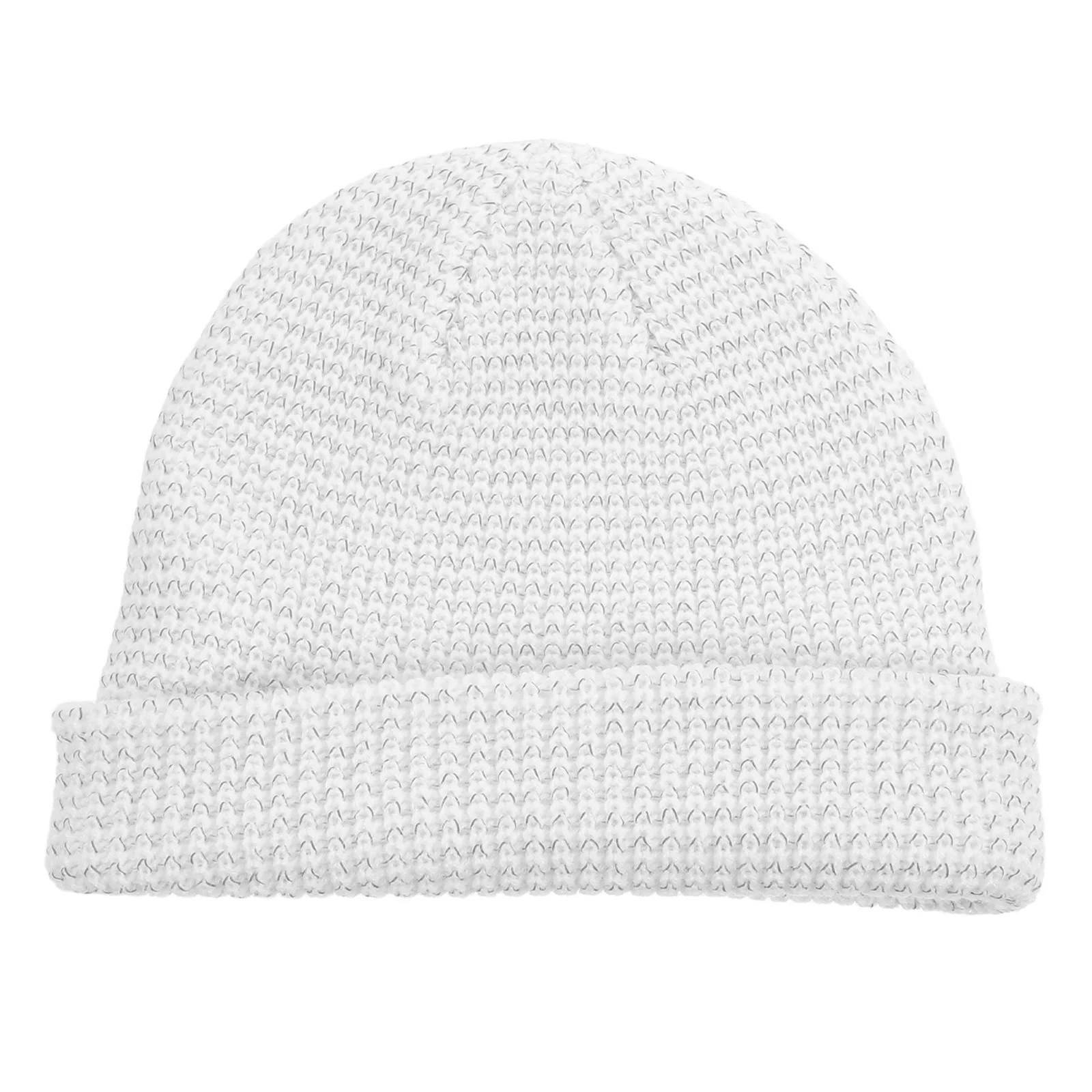 

Winter Warm Reflective Beanie Knit Hat Night Running Walking Fishing Outdoor Sports High Visibility Cycling Cap