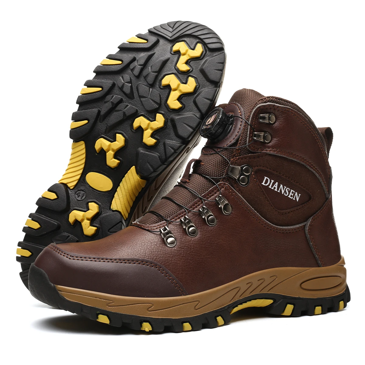 Rotating Button Safety Shoes Men Work Sneakers Protect Puncture-proof Protective Work Boots Steel Toe Indestructible Shoes