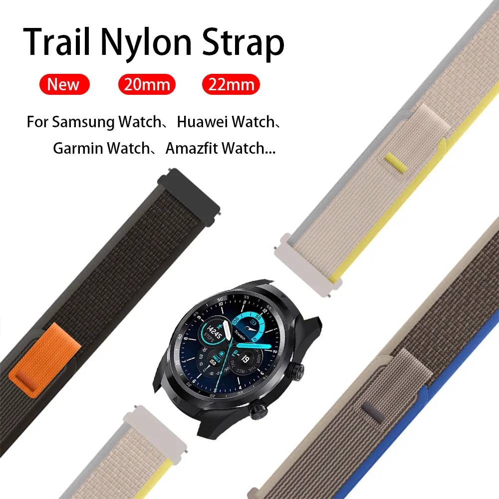 20 22mm Trail Loop Strap For Realme watch S Pro Sport Band For Realme watch 2 Pro Replacement Bracelet Correa Men/Women Armband