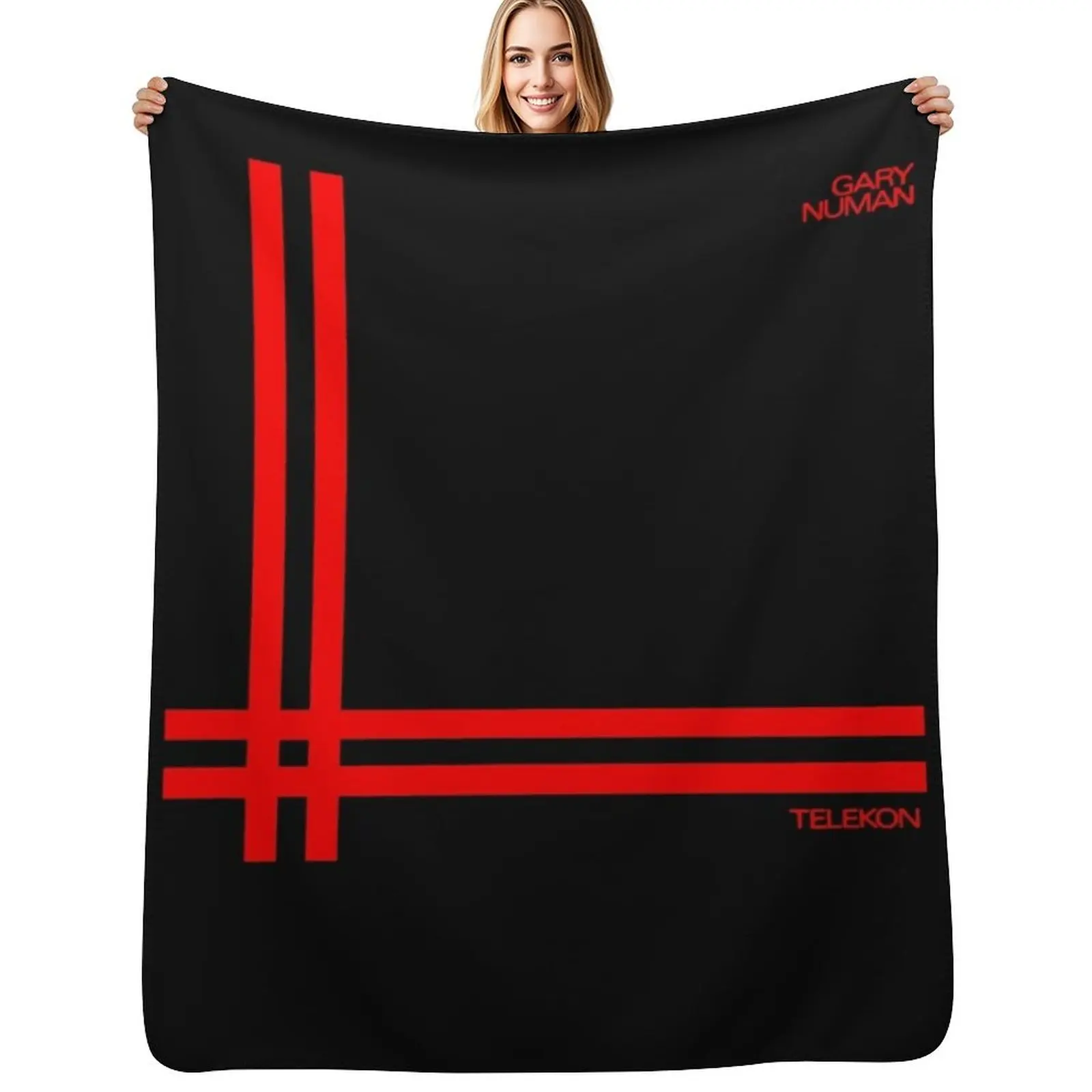 Gary Numan - Telekon (1980) Classic T-Shirt Throw Blanket Baby Bed linens sofa bed blankets ands Blankets