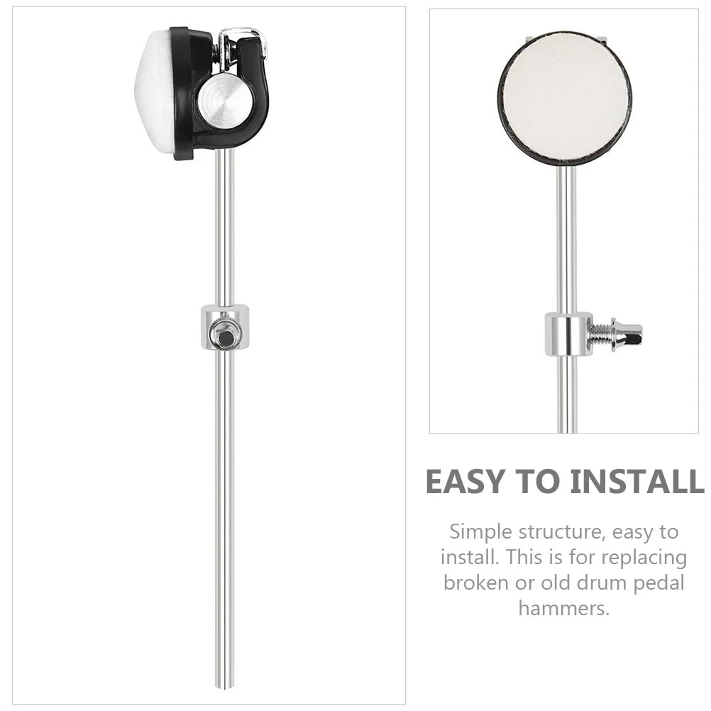 

Felt Drum Beater Pedal Perfect Tone Drum Pedal Replacement Part Easy Install Percussion Instrument Accessory Instrument Supplies