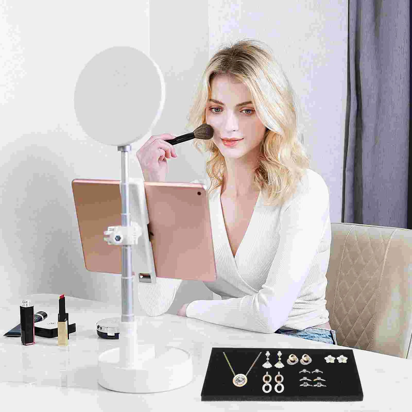 5 Pcs Foams Pad Storage Drawer Clear Display Case Jewelry Insert Sponge Holder Helix Stud Earring Tray Box Mat