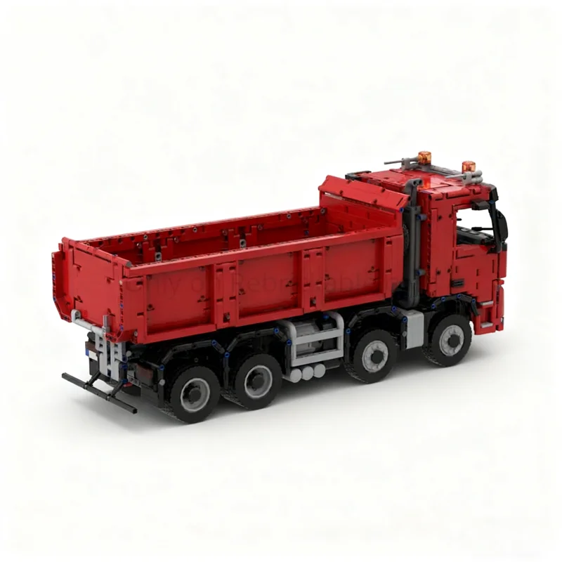 3384 قطعة MOC فولفويد Fm شاحنة قلابة النموذج الفني اللبنات ألعاب البناء تجميع لتقوم بها بنفسك هدية الكريسماس فكرة الإبداعية