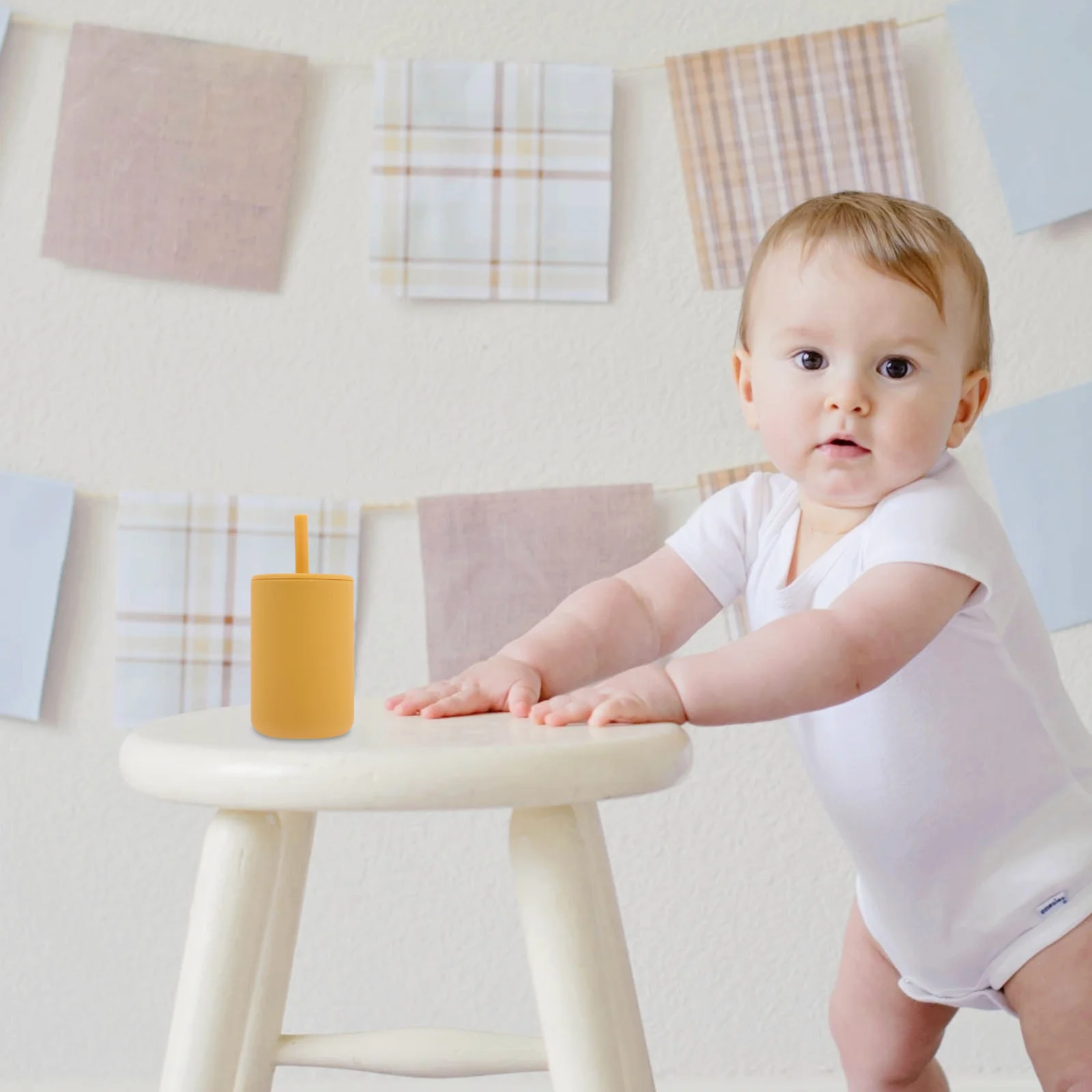 

2 шт. силиконовые чашки-непроливайки, детская соломенная чашка, эргономичный дизайн, пищевой материал, герметичный для использования в помещении и на открытом воздухе
