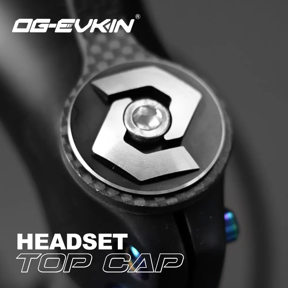 OG-EVKIN HC-002 Aluminum Alloy Headset Top Cap 35mm Bolt 1-1/8\