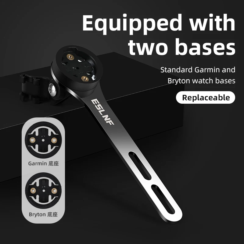 Bicycle Computer Bracket Road Bike Cycling Computer Integrated Handlebar Stem Computer Holder