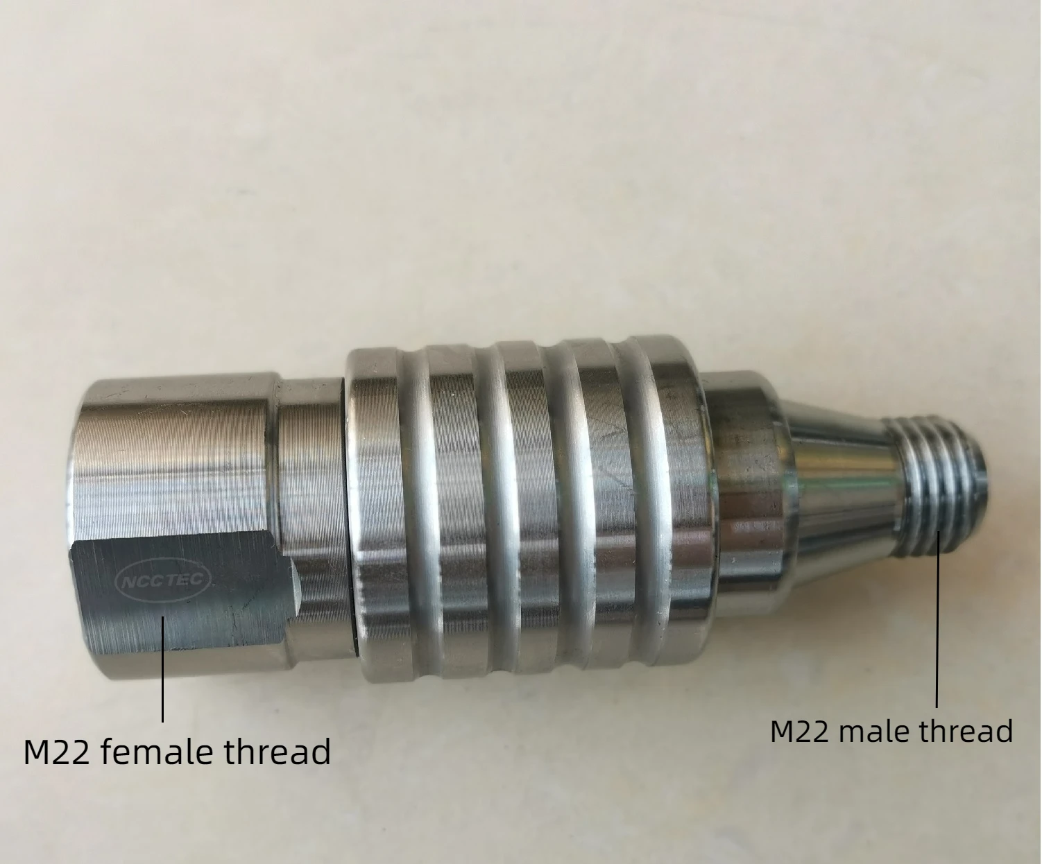 Adapter Connector M22 for Easily Remove the Diamond Core Drill Bits after Drilling Anti-lock Quick Disassembly Drill Adapter