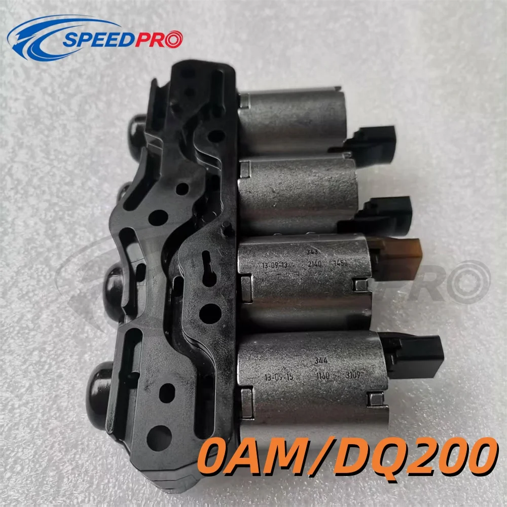 0AM DQ200 Dry DCT Solenoid Group For VW Lavida Sagitar Golf Octavia Audi 7 Speed Gearbox
