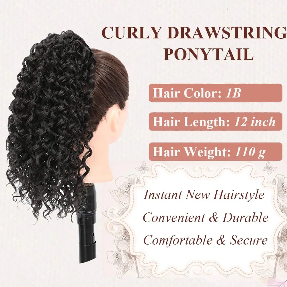 Thumbnail 2 - #71 Latest Synthetic Drawstring Ponytails Offers