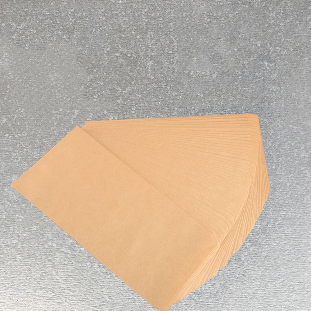 

2 Sets Blank Kraft Envelope Office Small Envelopes for Money Stationery Gift Card