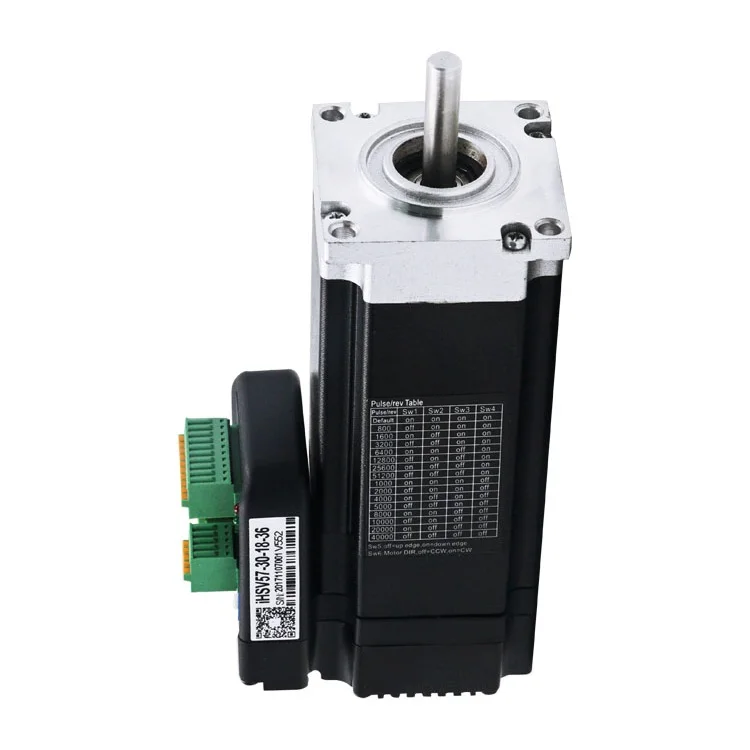 High-power 180W integrierte AC servo drive motor iHSV57-30-18-36