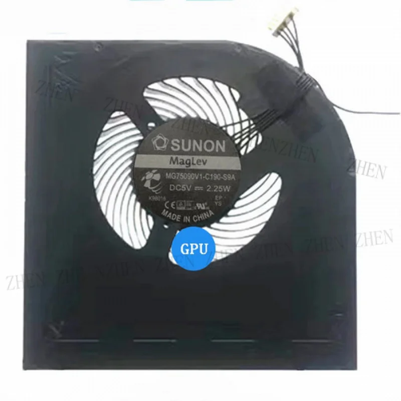 Y جديد لينوفو ثينك باد P52 EP520 كمبيوتر محمول وحدة المعالجة المركزية GPU مروحة التبريد MG75090V1-C190-S9A #5