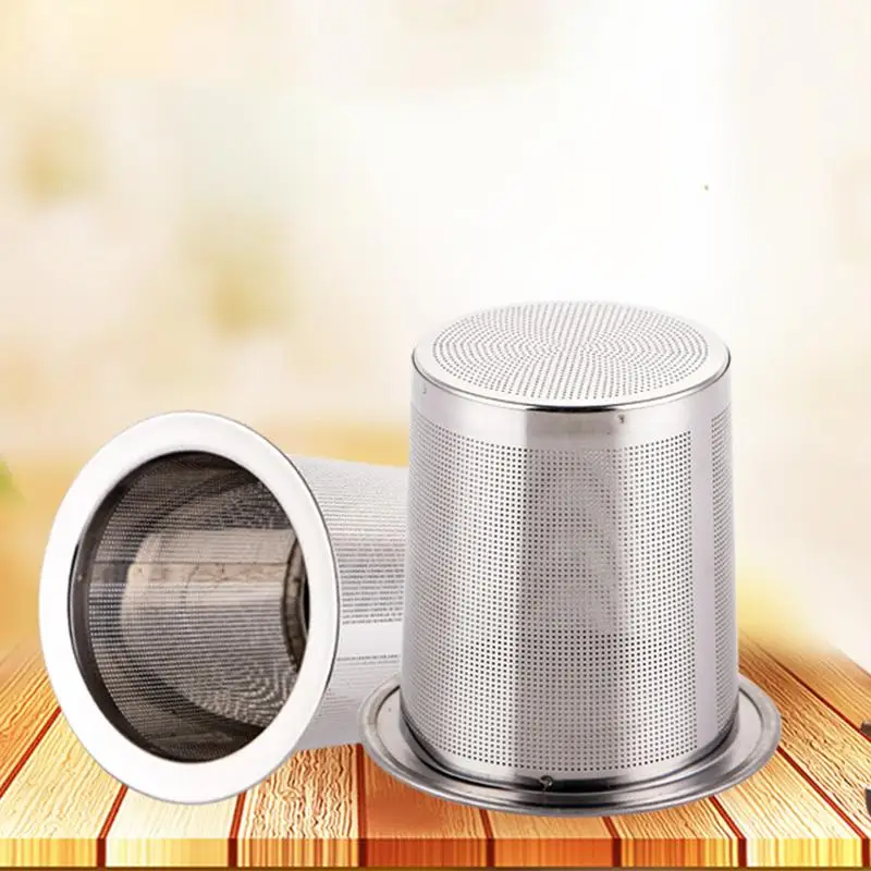 Mesh Tea Infuser Reusable Tea Strainer Teapot Stainless Steel Loose Tea Leaf Spice Filter Drinkware Kitchen Accessories