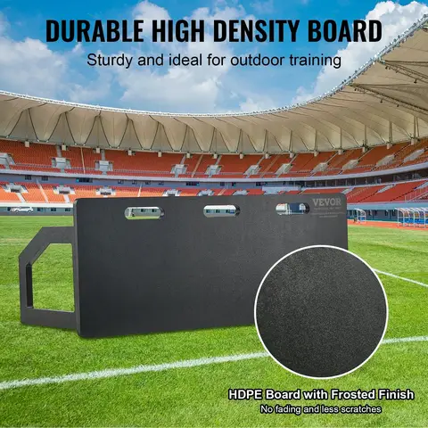 SIHAO Soccer Rebounder Board 40"X16" Portable Soccer Wall Foldable HDPE Rebound Board Soccer Training Equipment for Kids&Adults21