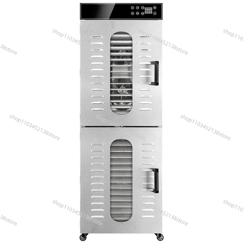 Large Capacity 32-layer Two-compartment Independent Fruit Drying Fruit Machine Fruit and Vegetable Medicinal Materials Air Dryer