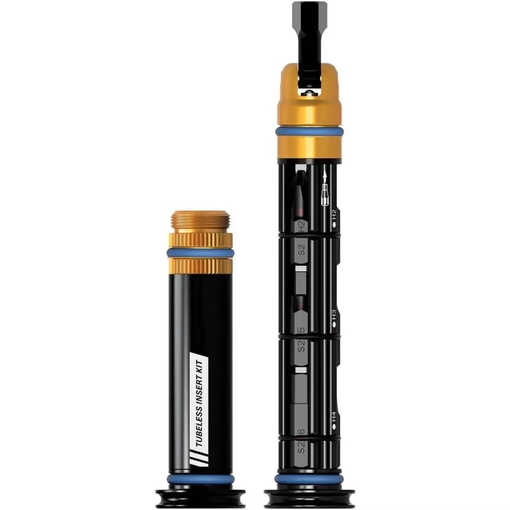 

DUAL TUBELESS KIT REPAIR AND TOOL KIT BLACK
