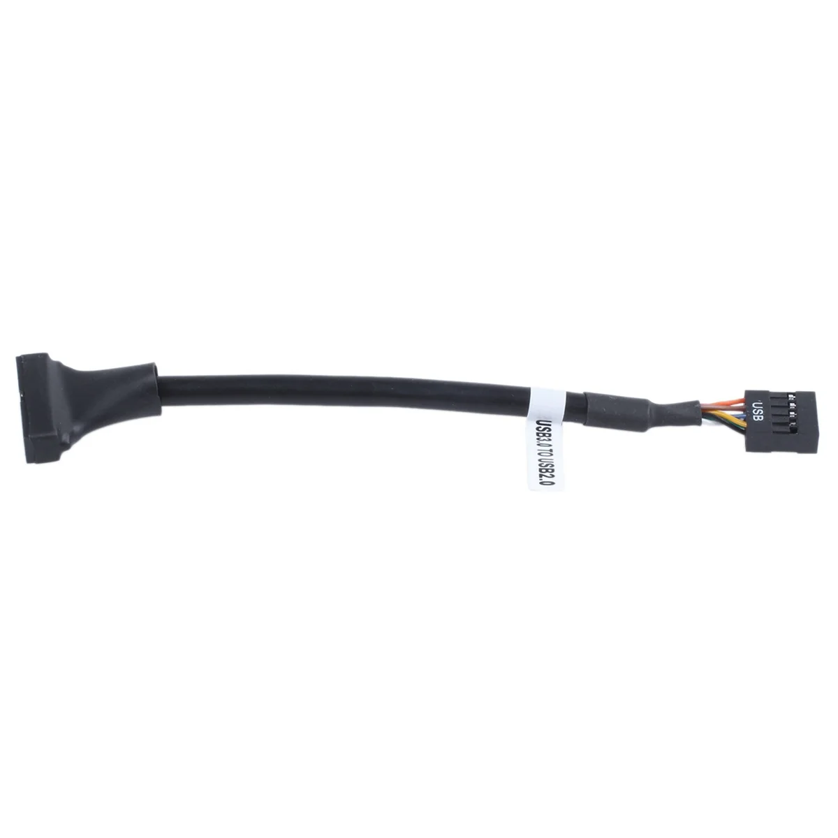 Kabel adaptor perempuan, Header 15cm USB 3.0 20 Pin ke USB 2.0 9 Pin