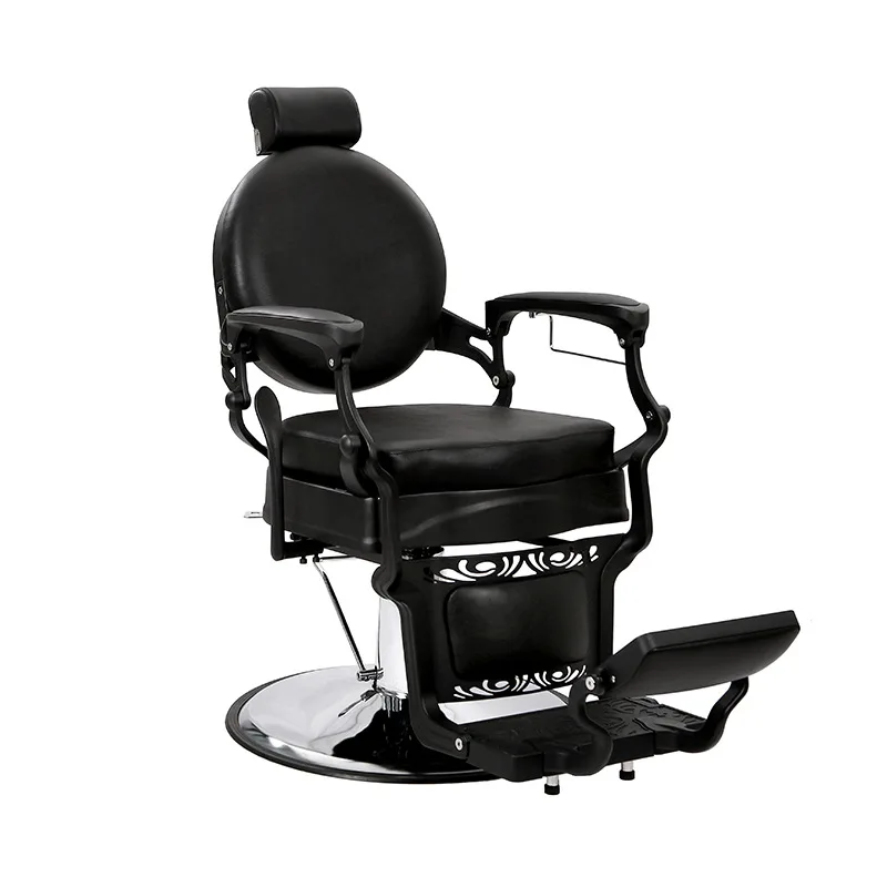 

Barber retro hair cutting chair reclining shaving hairdressing hair salon special chair