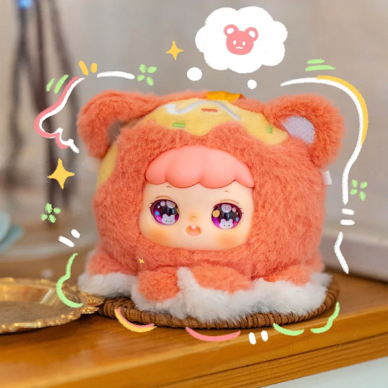 نينا ماذا تأكل نيني اليوم سلسلة صندوق أعمى من القطيفة جميلة أنيقة لطيف دمية زخرفة الديكور هدية عيد ميلاد الفتاة #4