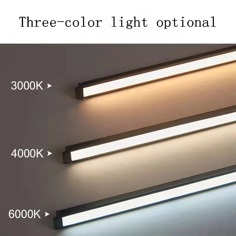 Embedded 12V Wardrobe Light Cabinet Light LED Light Strip Slotted Low Voltage 12V LED Hard Light Strip Showcase Light