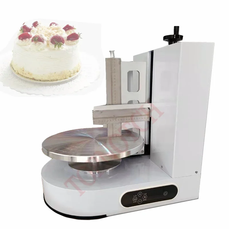 

Electric Birthday Cake Decorating Machines Cake Cream Spreading Machine Cakes Plastering Cream Coating Filling Machine