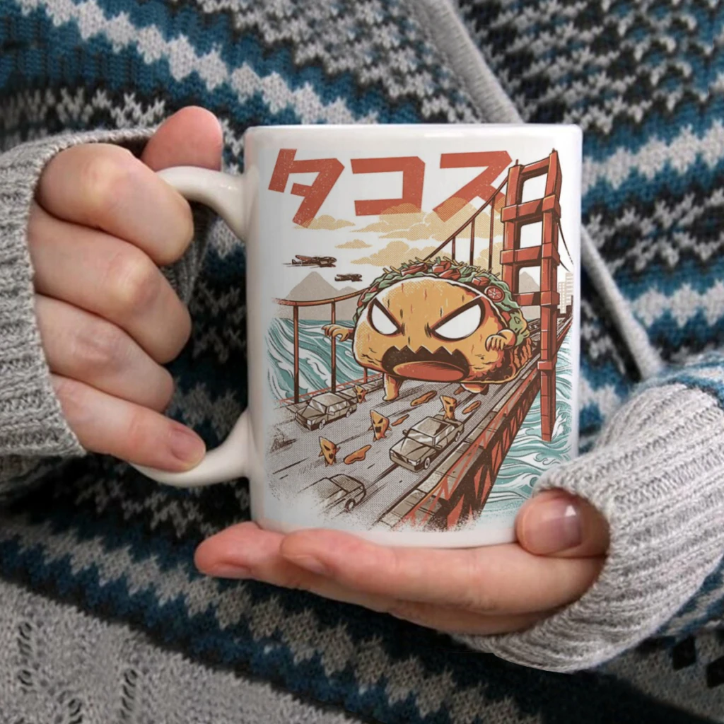 

TakaijuCoffee Mug Tea Cup 11oz Coffee Cup Funny Birthday Ceramic Mug Personalized Cup