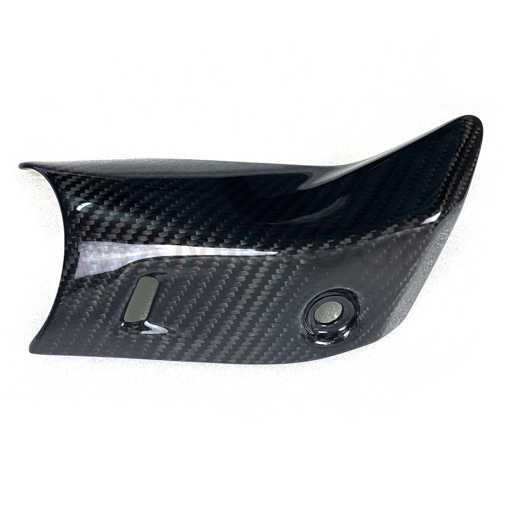 For Kawasaki ZX25R ZX 25R 2020-2021 3K Carbon Fiber Exhuast Cover Protector Heat Shield Motorcycle Accessories