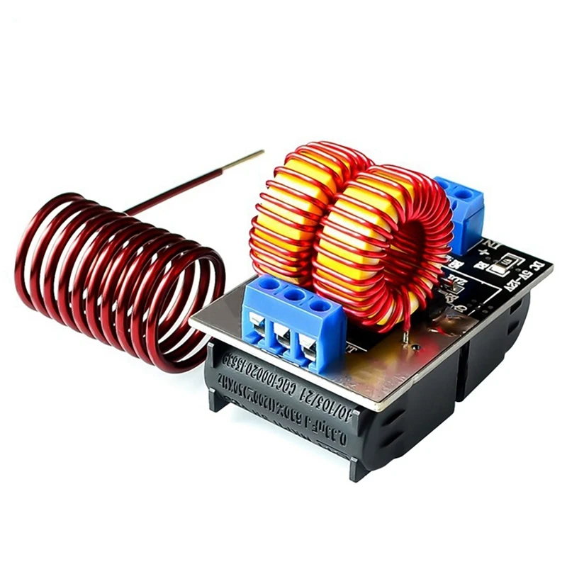 Nuova Mini ZVS Heating Machine 120W riscaldatore del Driver del modulo della scheda di riscaldamento a induzione ad alta frequenza