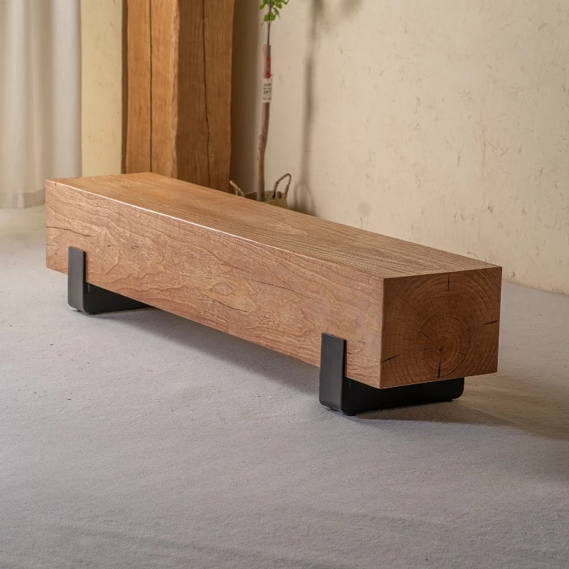 

Ваби, скамейка из цельного дерева, табурет для смены обуви, табурет для отдыха в семье, креативный ТВ-шкаф, скамейка, табурет для выставки товаров в семье