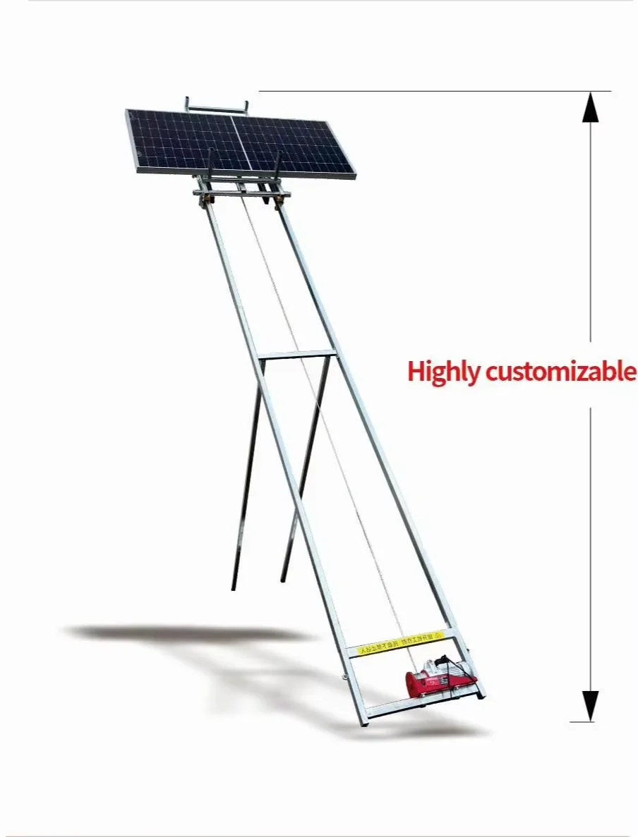 Panel Lift Strong And Durable Electric Platform Cargo Lift Electric Ladder Lift