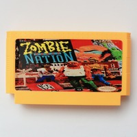 Zombie Nation 60 Pin Game Card For 8 Bit Subor Game Player