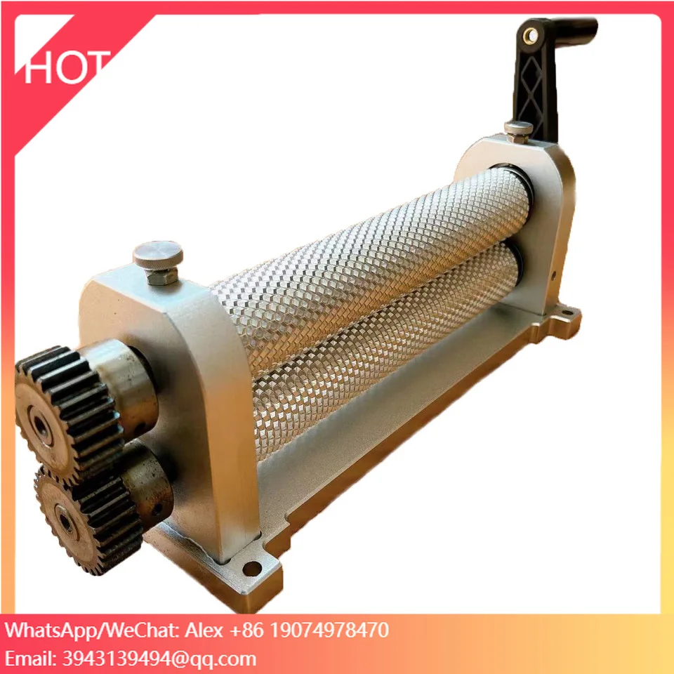 

Aluminium Alloy Manual Bee Wax Beeswax Comb Foundation Sheet Roller Machine Beeswax Stamping Equipment