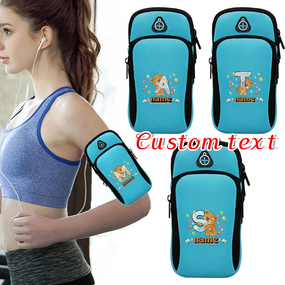 

Customized Name Arm Strap Sports Phone Bag Running Arm Strap Phone Bag Waterproof Cartoon Series Running Accessories