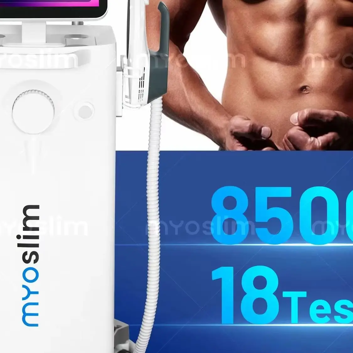 

EMS Body Sculpt MYOslim RF Slimming Machine Electromagnetic Stimulate Muscle Fat Removel Building Muscles Weight Lose