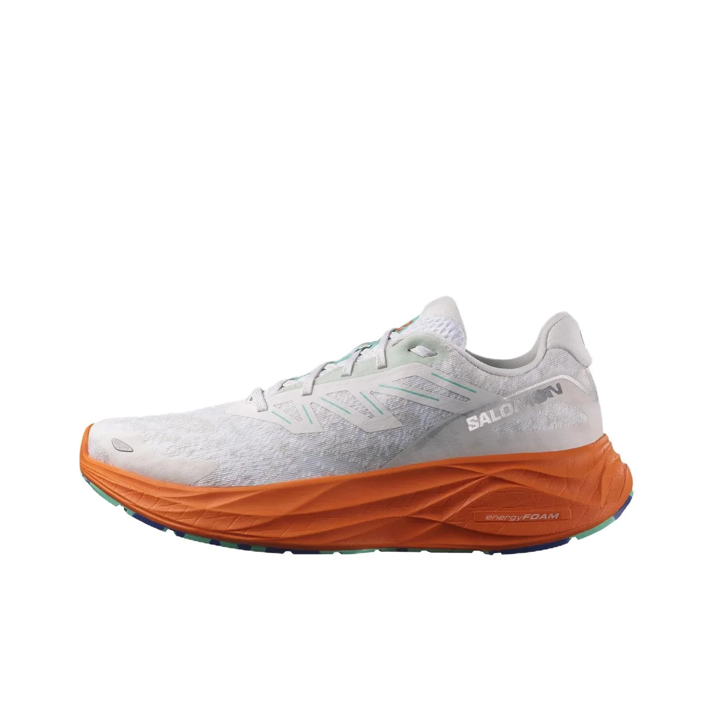 

SALOMON AERO GLIDE 2 Slip Resistant Abrasion Resistant Low top Casual Running Shoes Men's White Orange L47573900