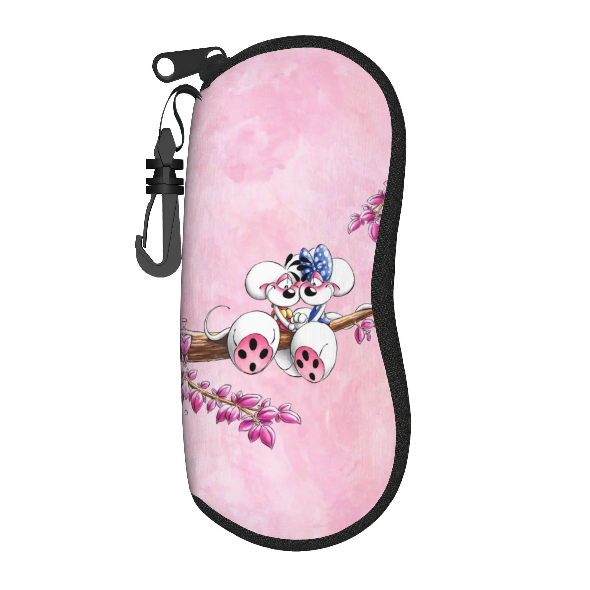 Cute Diddl mouse Glasses Case New Accessories  Glasses Storage Box Anti-Pressure Eyeglasses Box