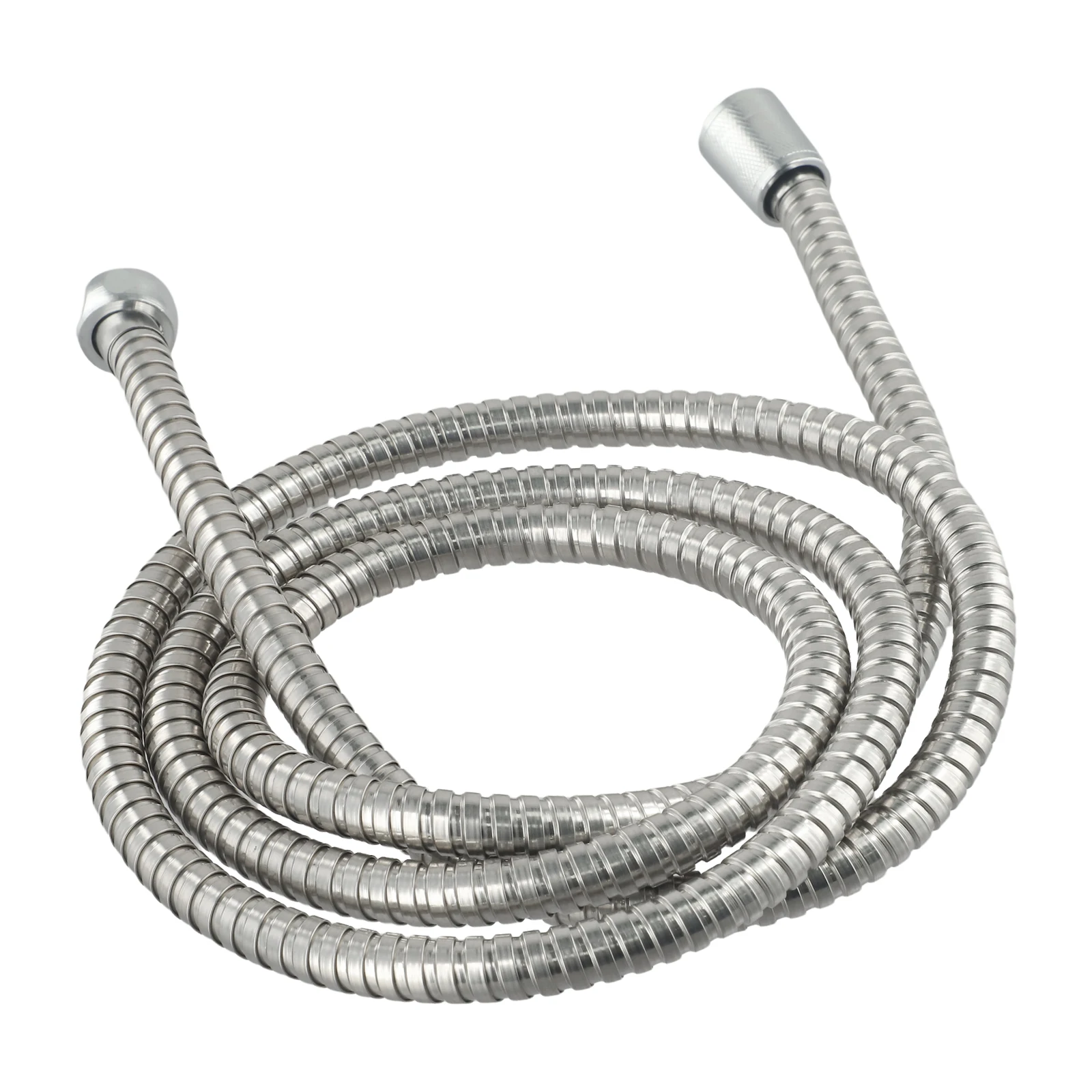 Flexible Stainless Steel Shower Hose with Double Buckle Design Sturdy and Anti Wrinkle For Handheld Showerhead Kit