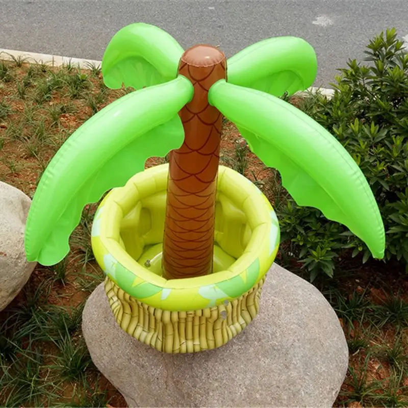 B2EB Inflatable Tree Ice Bucket Bird Shark Inflatable Toy Beach Swimming Pool