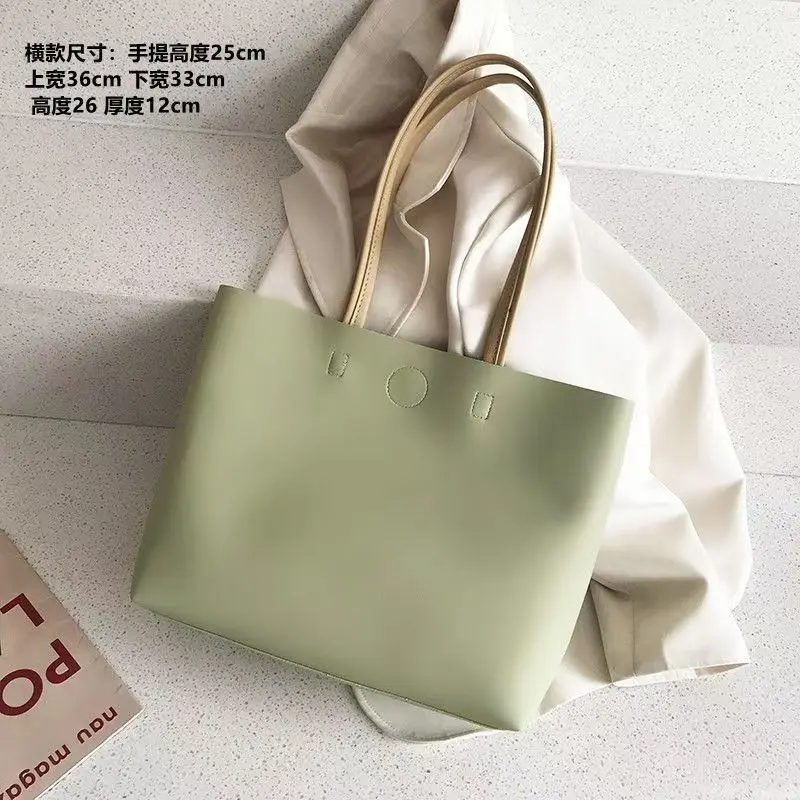 

Popular Tote Bag 2024 New Fashion Spring and Summer Fashion Versatile Handbag Shoulder Bag Large Bag Large Capacity Women's Bag