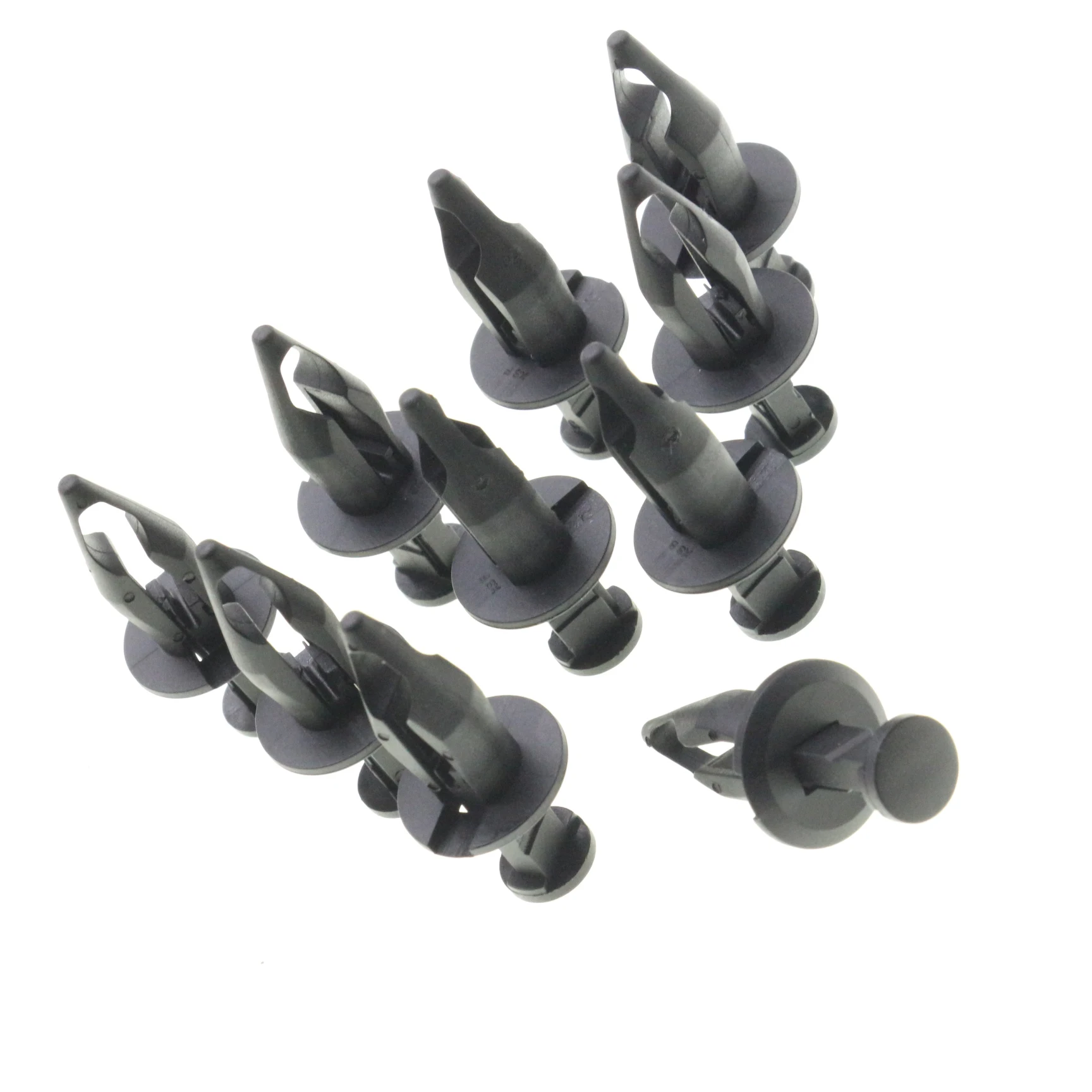 10 Pcs Nylon Multi-Purpose Retainer Clips For Buick Allure Century LaCrosse Lesabre Lucerne Cadillac DTS SRX Chevrolet 11519444